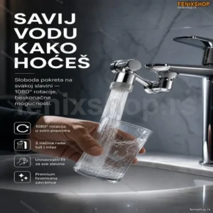 Rotirajući adapter slavine Splasher