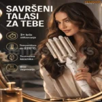 Rozia figaro za talase i lokne, tri cevi