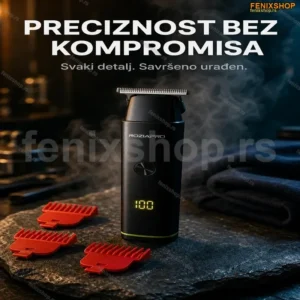 Rozia HQ-371 punjiva mašinica za šišanje sa LED displejom