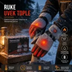 Rukavice sa Grejačima 5000mAh — Infracrveno Grejanje, 3 Nivoa Temperature