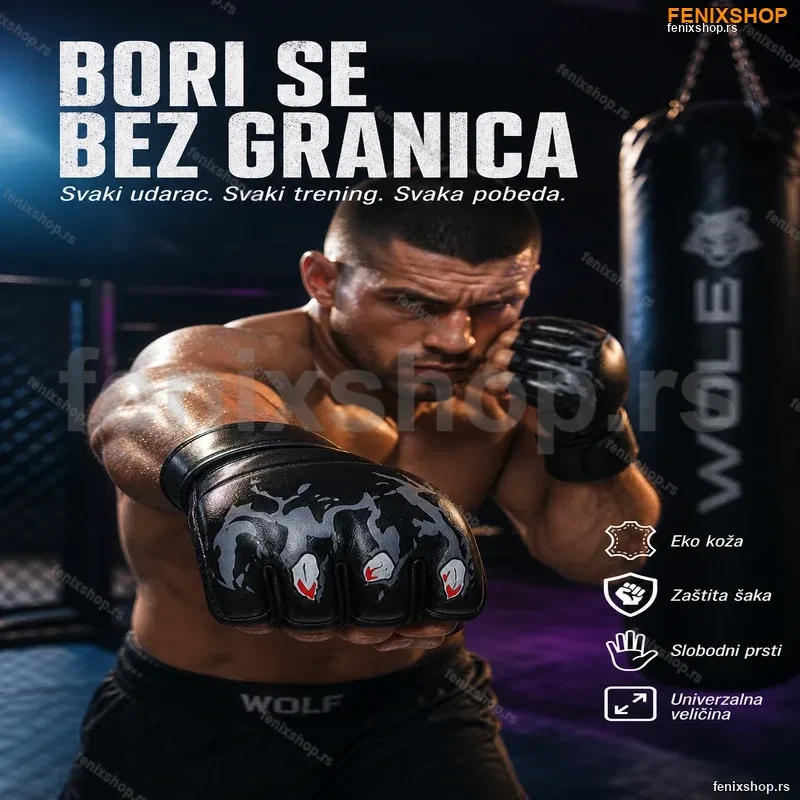 Rukavice za MMA bez prstiju Rukavice za MMA bez prstiju