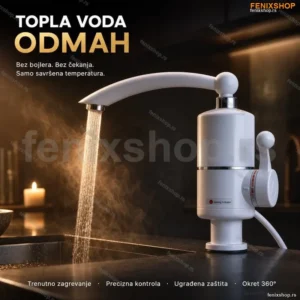 RX-005 Protočna Električna Slavina – Trenutno Topla Voda bez Bojlera