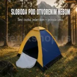 Šator za kampovanje za 6 osoba — lagan i otporan