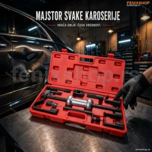 Set alata za izvlačenje udubljenja na karoseriji