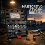 Set Brzih Zglobnih Ključeva sa Dodacima u Koferu