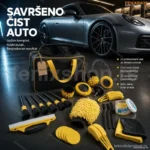 Set četki za pranje i detaljno čišćenje auta – 21 delova + torba