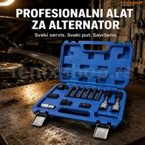 Set ključeva za alternator — 13 delova u koferu