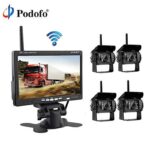 Set Monitor 7+ 4 wifi bezicne kamere za kamione,kombajne