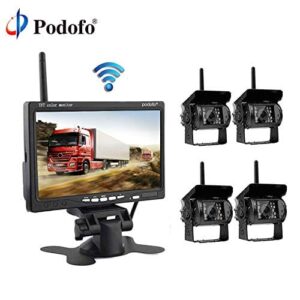 Set Monitor 7+ 4 wifi bezicne kamere za kamione,kombajne