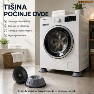 Set podloga protiv buke i klizanja za ves masinu