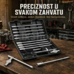 Set T-ključeva sa krckalicom 8-19mm — 9 veličina