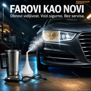 Set za poliranje farova — komplet za polimerizaciju i obnovu farova