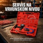 Set za vakumiranje i punjenje rashladnog sistema vozila