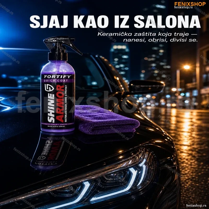 Shine Armor Sredstvo za Poliranje Automobila sa Keramičkim Premazom Shine Armor Sredstvo za Poliranje Automobila sa Keramičkim Premazom