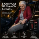 Sigurnosna Ručka za Auto 4u1 – Oslonac, LED Lampa i Alat za Hitne Situacije