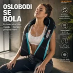Šijacu masažer vrata, ramena, leđa Model sa 6 tastera