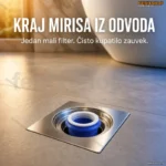 Silikonski filter protiv mirisa iz odvoda — sprečava insekte i neprijatne mirise