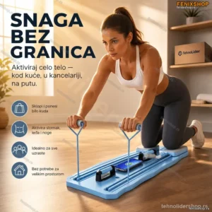 Sklopiva Daska za Fitness – Ravnoteža i Trening kod Kuće