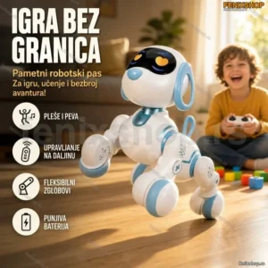 Smart Stunt Dog - Pametni Pas Robot za Decu
