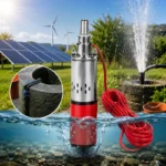 solarna pumpa - prednja strana