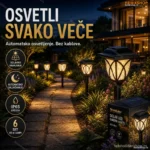 Solarne LED Lampe ABQ – 03 – Set od 6 Lampi!
