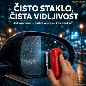Sredstvo za čišćenje i zaštitu stakla automobila sa sunđerom 120ml