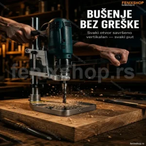 Stalak za Bušilicu 400mm – Precizno Bušenje Ravnih i Okruglih Površina