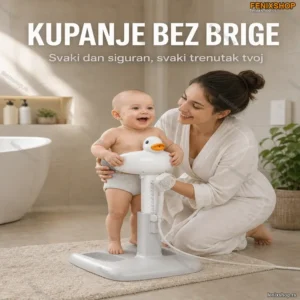 Stalak za kadicu za bebe – Siguran i stabilan držač za lakše kupanje