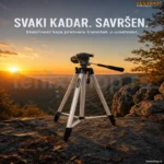 Stativ Tripod 330A 1.5m — Držač za Mobilni i Foto Aparat