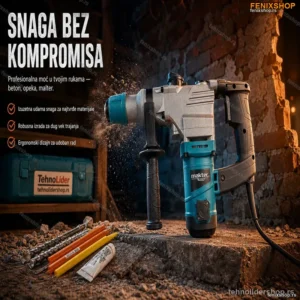 Štemovalna Mašina 1800W — Moćna Stemarica za Bušenje i Štemovanje