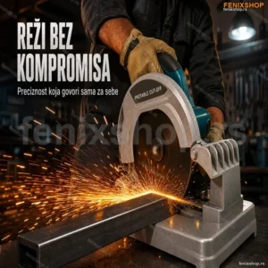 Stona Testera za Metal i Drvo – Disk 185 mm, Podesivi Ugao Reza
