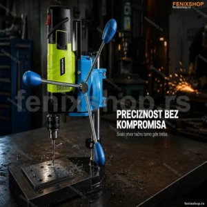 Stubna Bušilica 1200W – Precizna Stona Bušilica za Metal i Drvo
