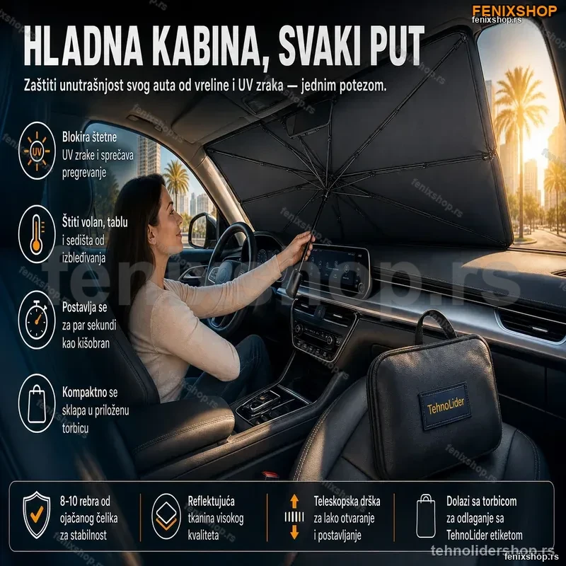 Suncobran - Zaštita od Sunca u Automobilu Suncobran - Zaštita od Sunca u Automobilu