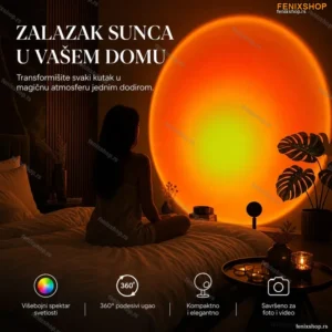 Sunset lampa - Zalazak sunca u Vašem domu