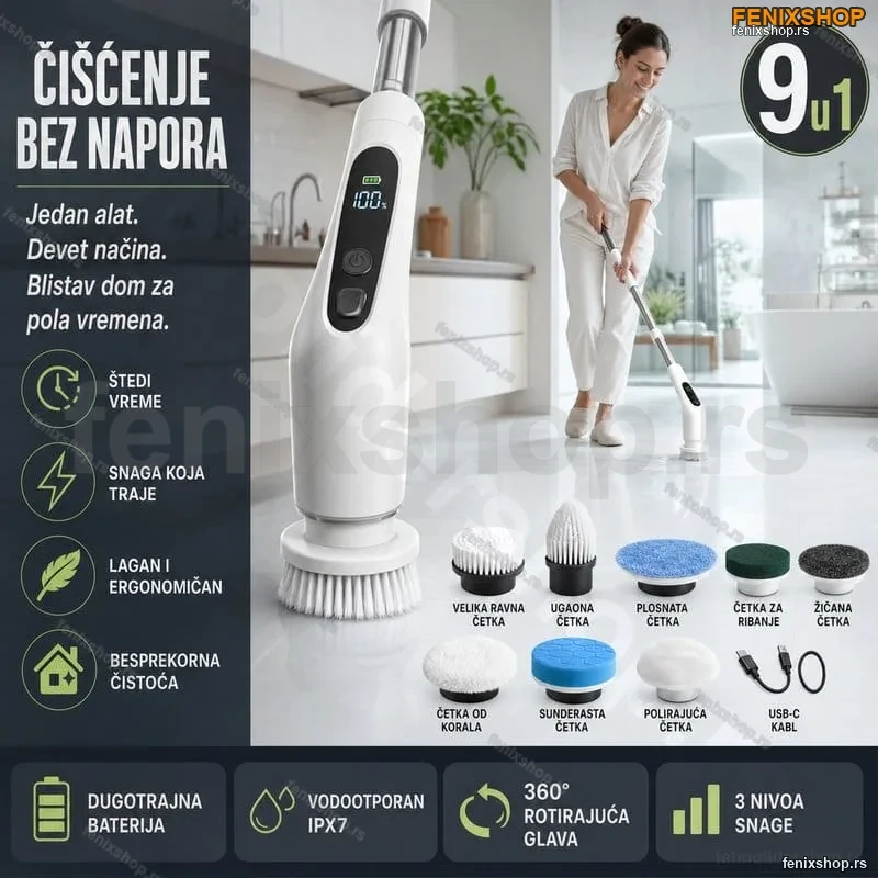 Super Četka za Čišćenje 9 u 1 Super Četka za Čišćenje 9 u 1