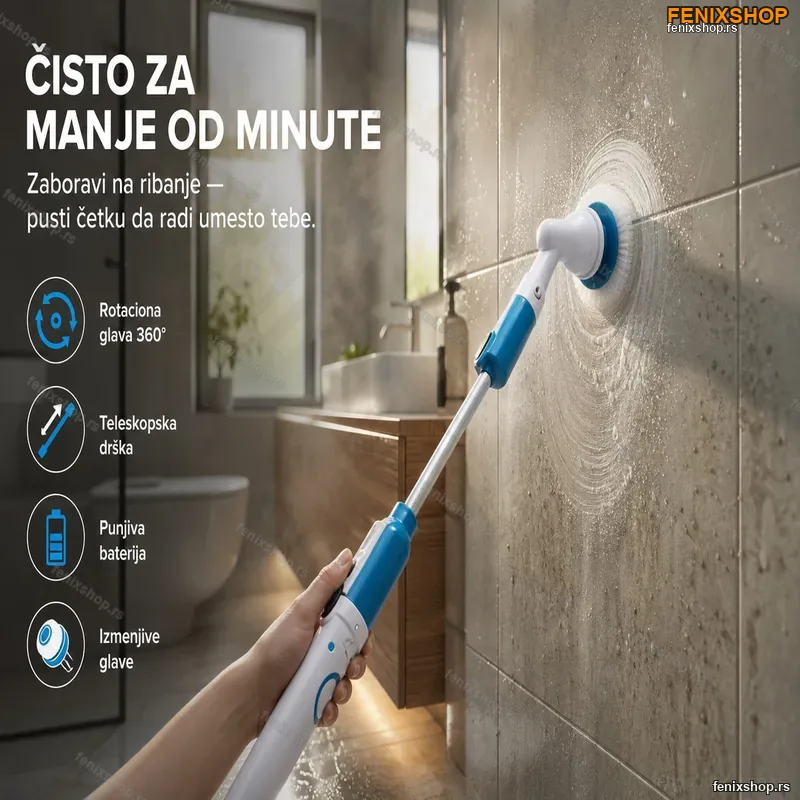 Super rotirajuća četka za čišćenje Super rotirajuća četka za čišćenje