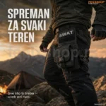SWAT Taktička Torbica oko Struka i Noge – Balistično Platno 1600D