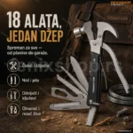 TacTool Džepni alat 18 u 1