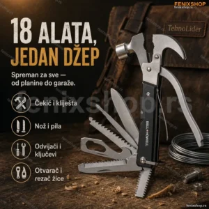 TacTool Džepni alat 18 u 1