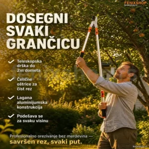 Teleskopske makaze za orezivanje