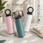 Termos boca 2u1 sa magnetnim stalkom za telefon — 500ml