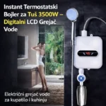 Termostatski grejač vode sa LCD displejom 3500W