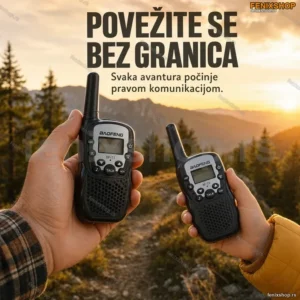 Toki Voki Par – 22 Kanala, Domet do 3 km, Crna ili Roze Boja