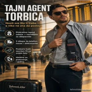 Torbica Tajni Agent – Sigurnosna Torbica Protiv Džeparoša