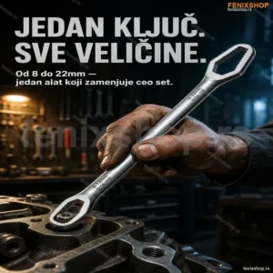 Torx Univerzalni Ključ 8-22mm – Profesionalni Alat za Torx Vijke