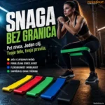 Trake za vežbanje, fitnes, jogu i pilates