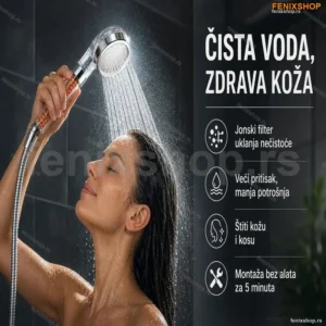 Tuš sa jonskim filtriranjem