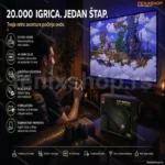 TV Game Stick Retro Konzola sa 20.000 Igrica i 2 Bežična Džojstika