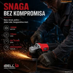 Ugaona Brusilica 1000w