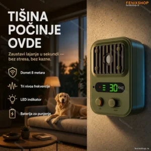 Ultrasonični uredjaj protiv lajanja pasa